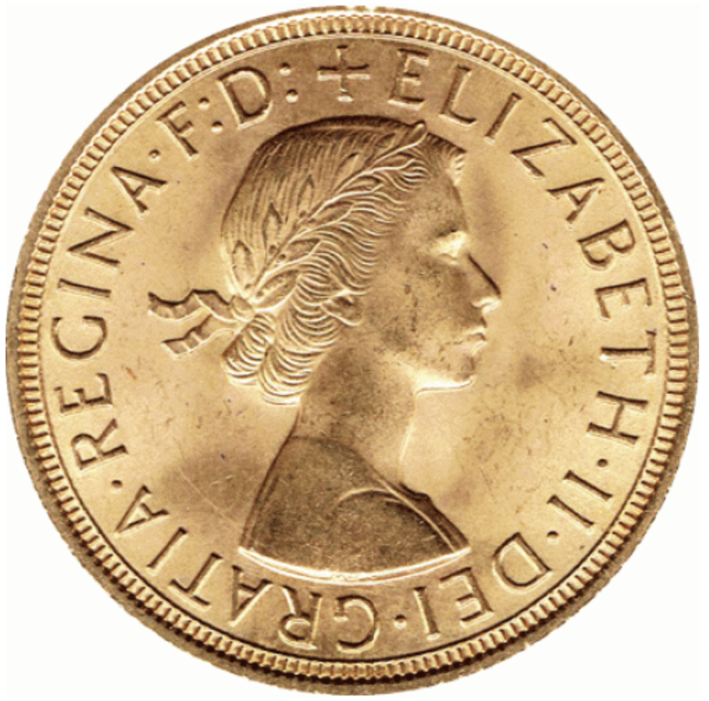 Libra (Sovereign) Isabel II Ouro