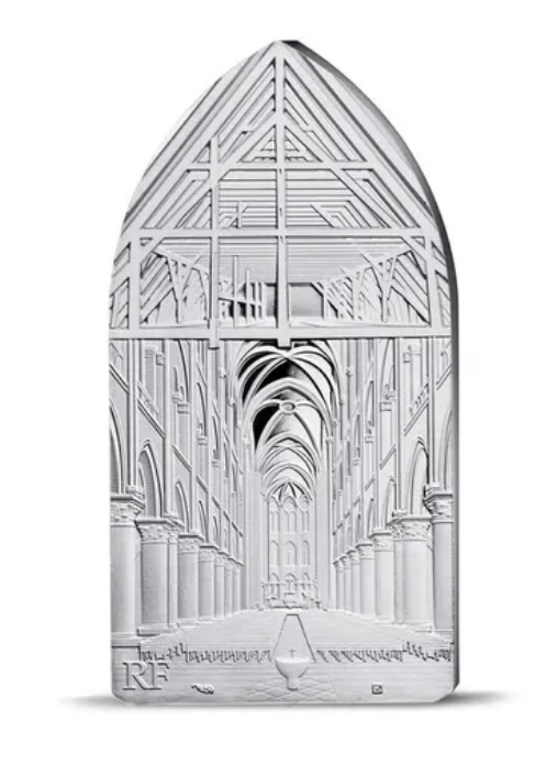 França 10€ Catedral Notre Dame 2024 