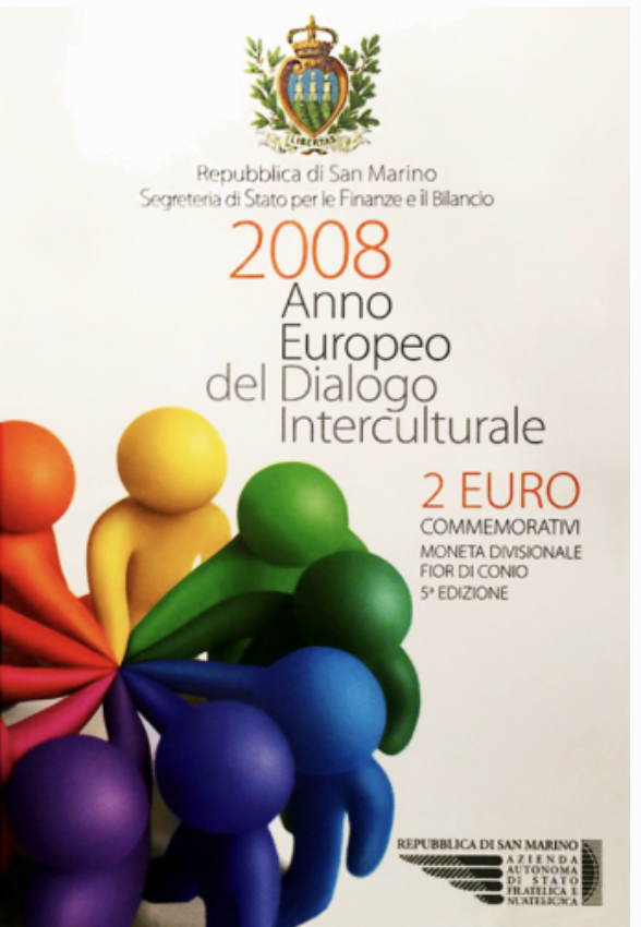 São Marino 2€ Diálogo 2008