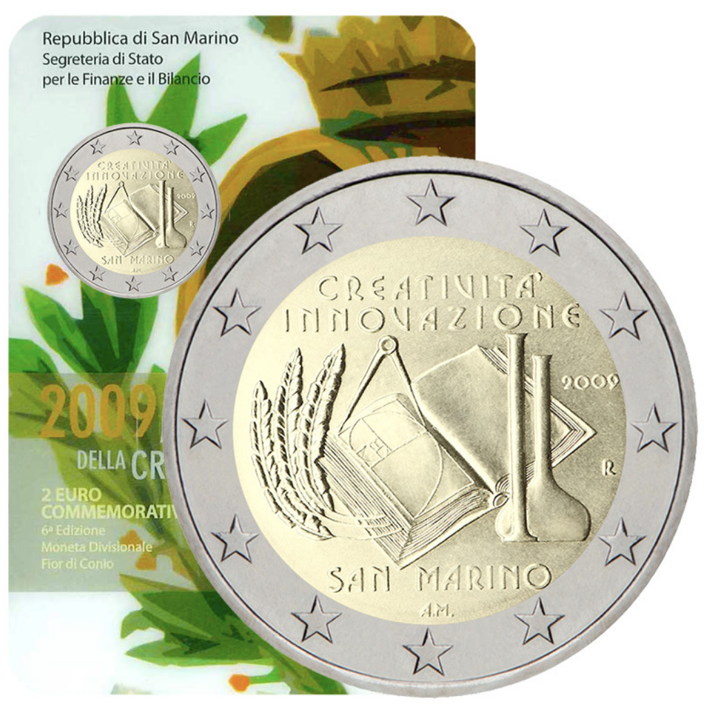 São Marino 2€ Criatividade e Inovação 2009
