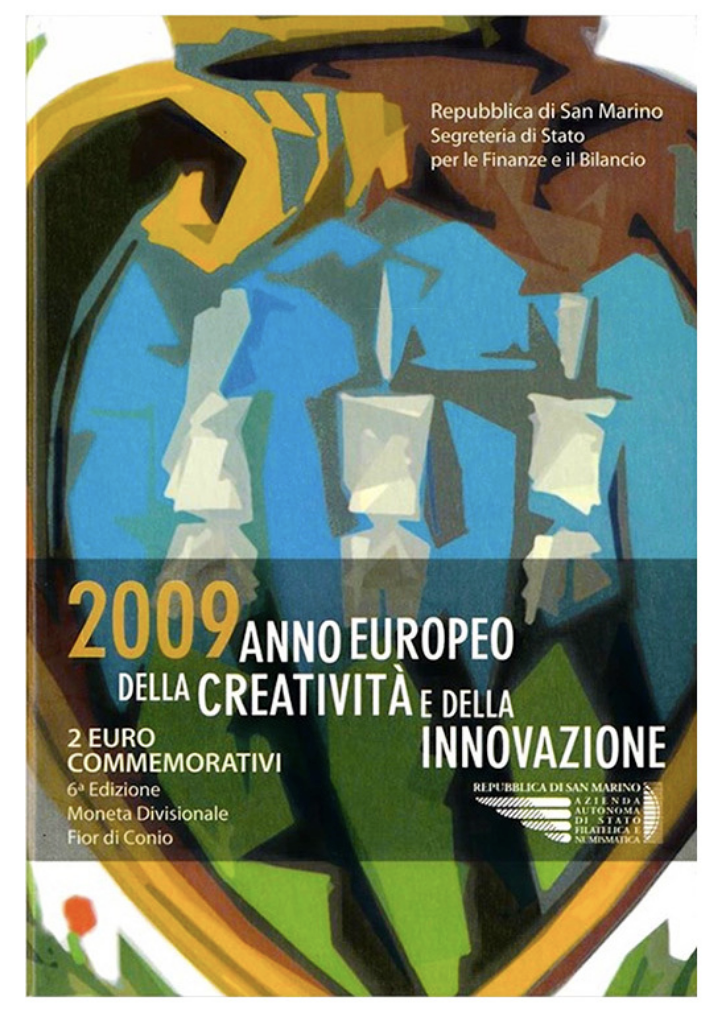 São Marino 2€ Criatividade e Inovação 2009