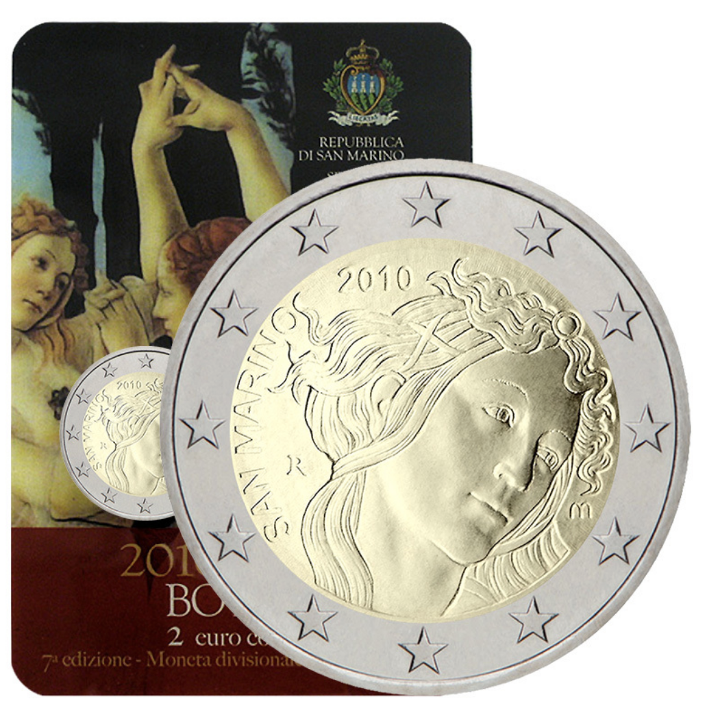 São Marino 2€ Botticelli 2010