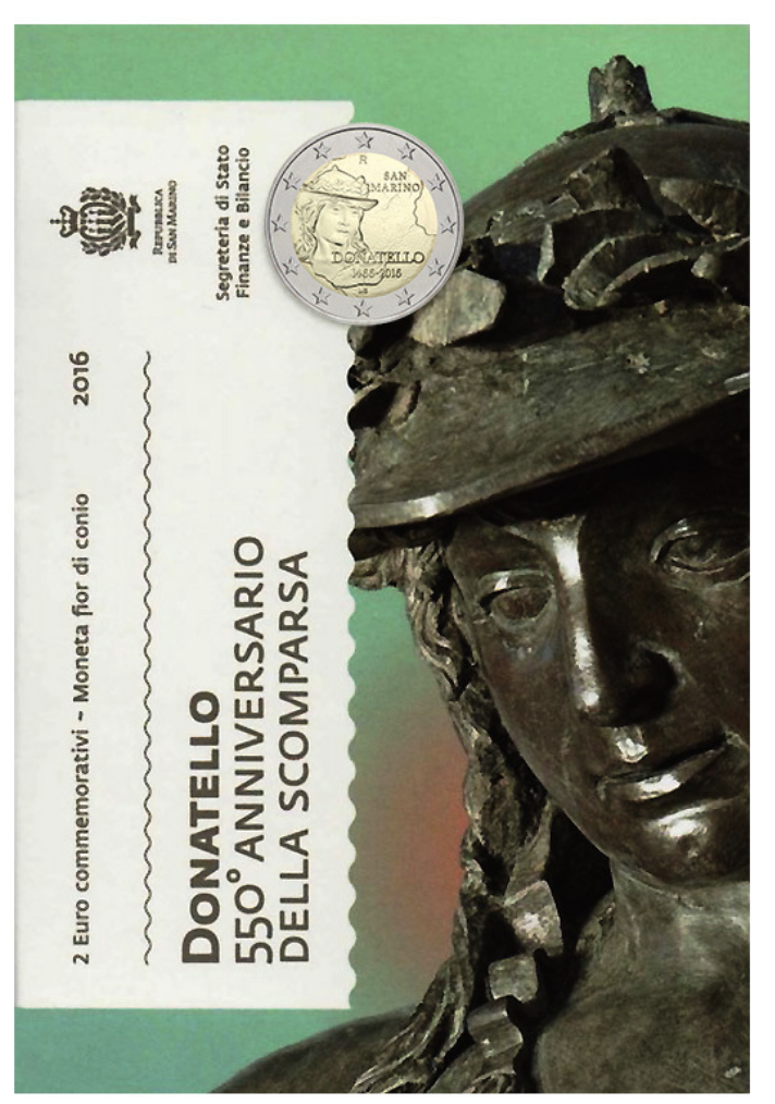 São Marino 2€ Donatello 2016
