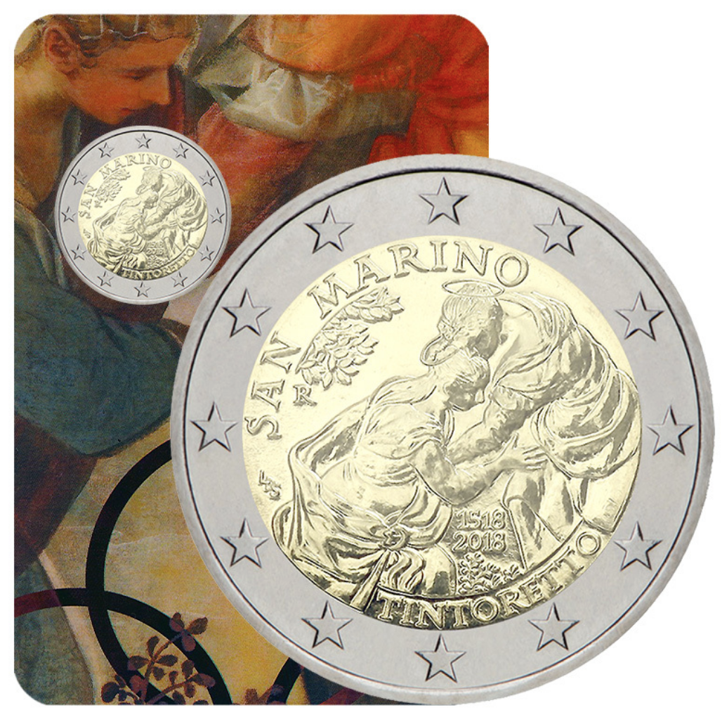 São Marino 2€ Tintoretto 2018