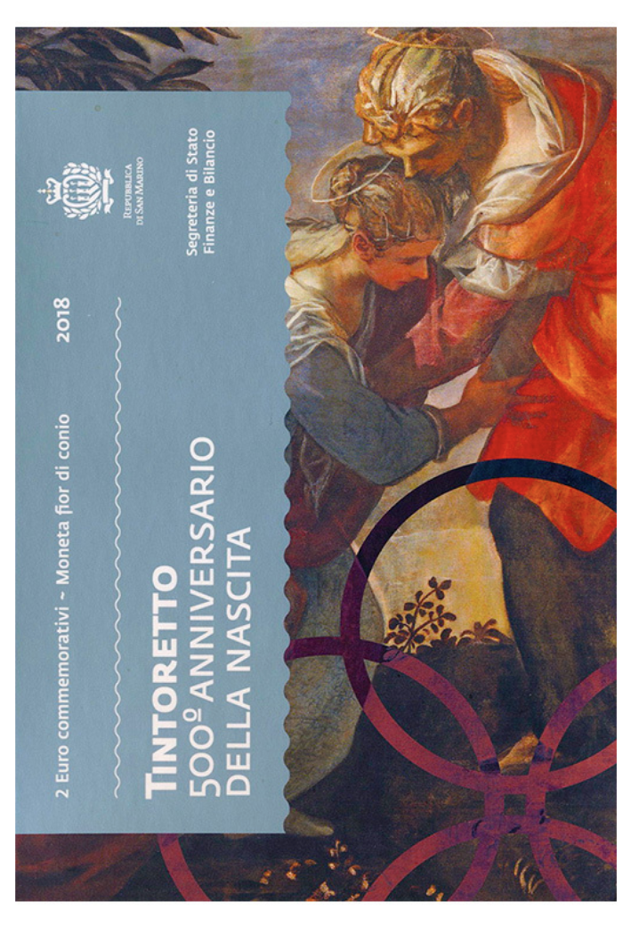 São Marino 2€ Tintoretto 2018
