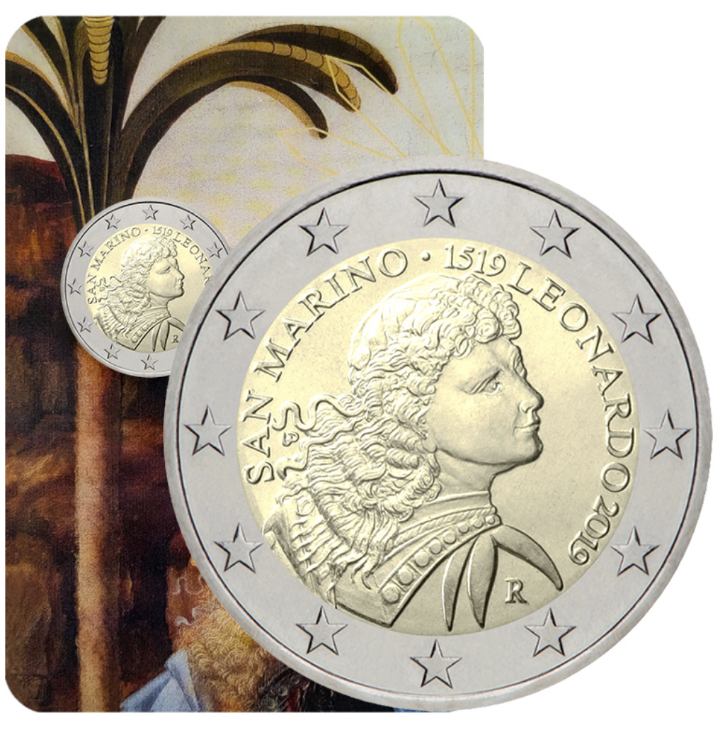 São Marino 2€ Leonardo Da Vinci 2019
