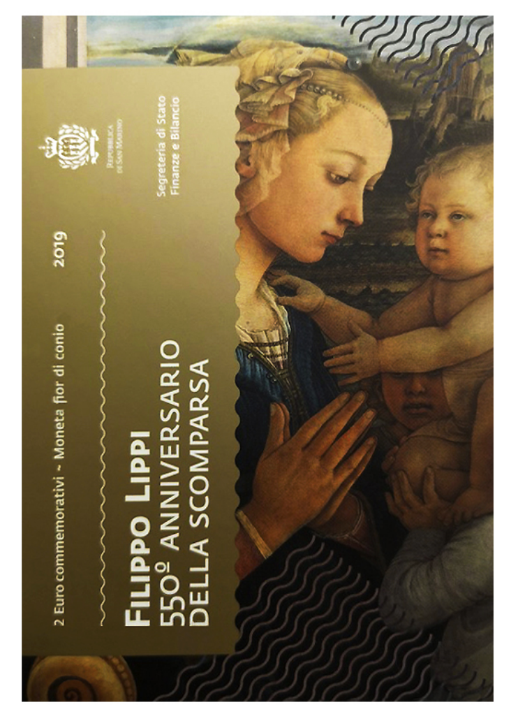 São Marino 2€ Filippo Lippi 2019