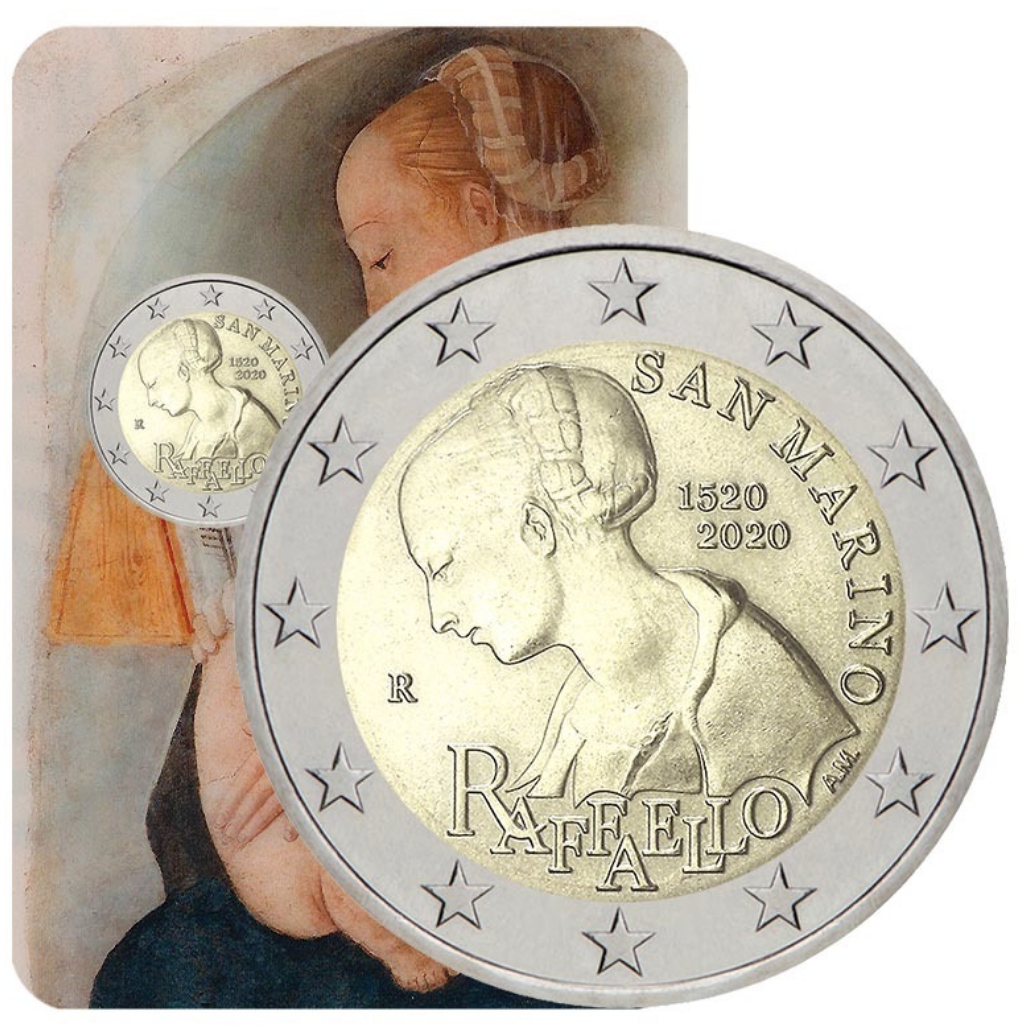São Marino 2€ Raffaello 2020