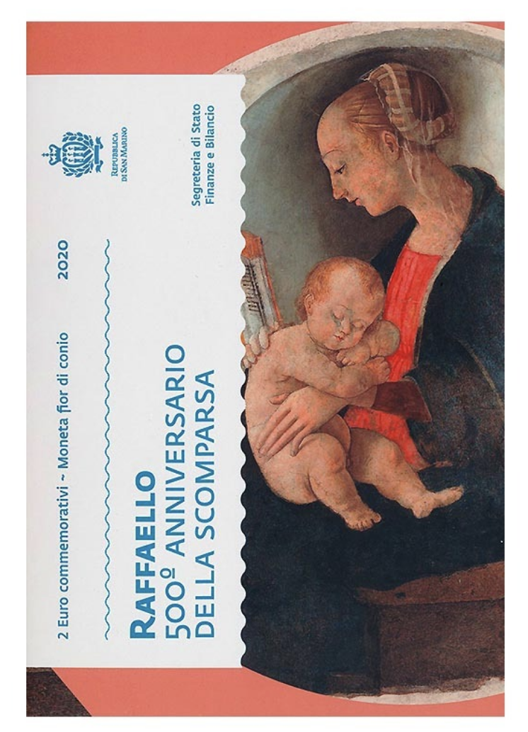 São Marino 2€ Raffaello 2020