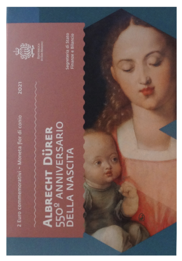 São Marino 2€ Durer 2021