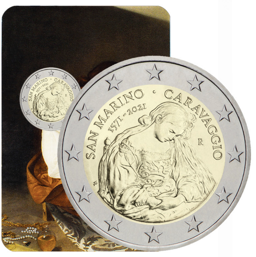 São Marino 2€ Caravaggio 2021