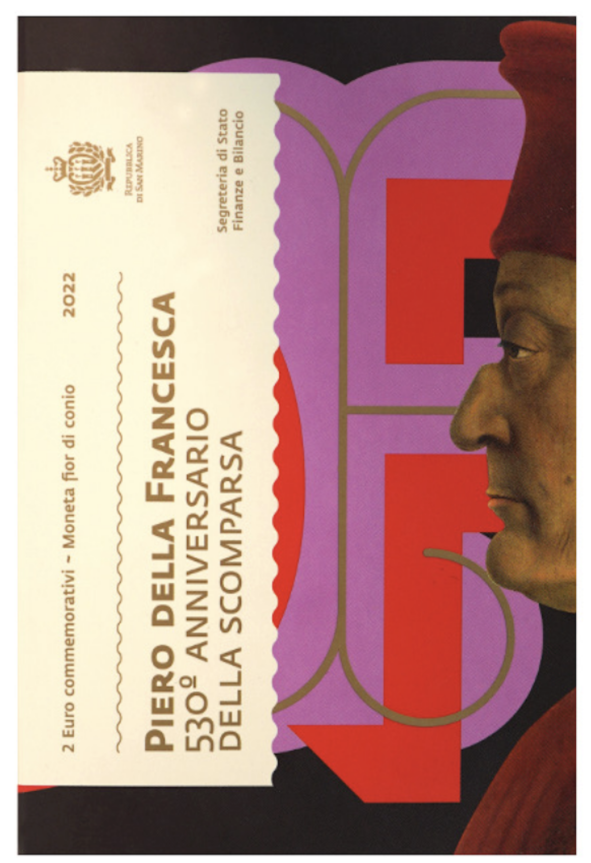 São Marino 2€ Piero della Francesca 2022