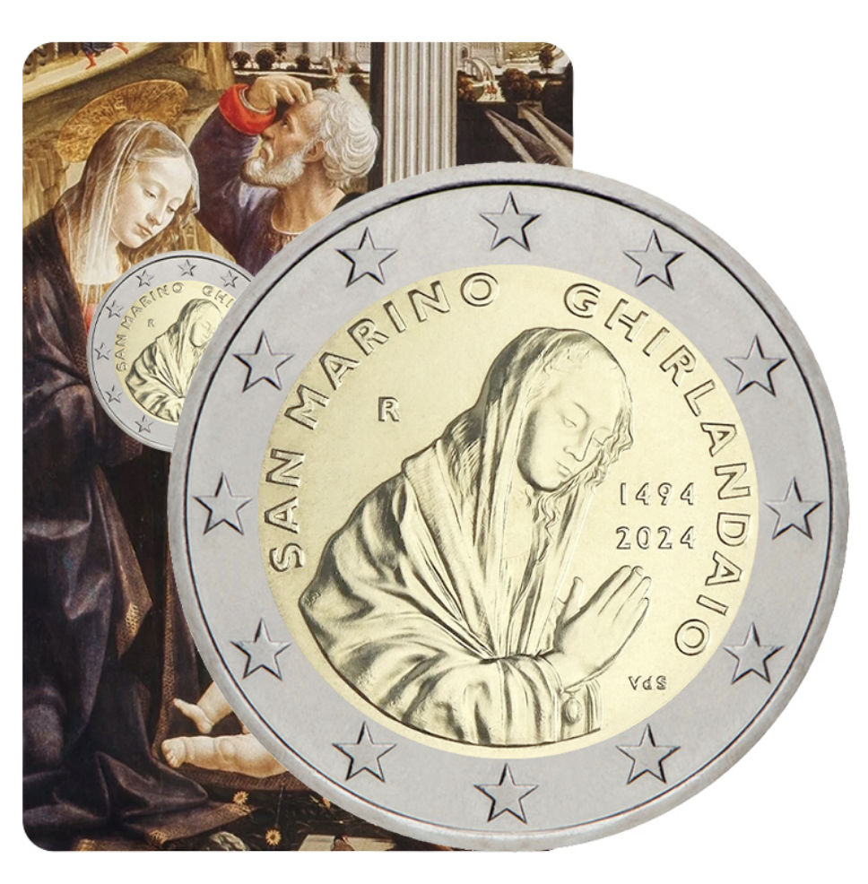 São Marino 2€ Domenico Ghirlandaio 2024