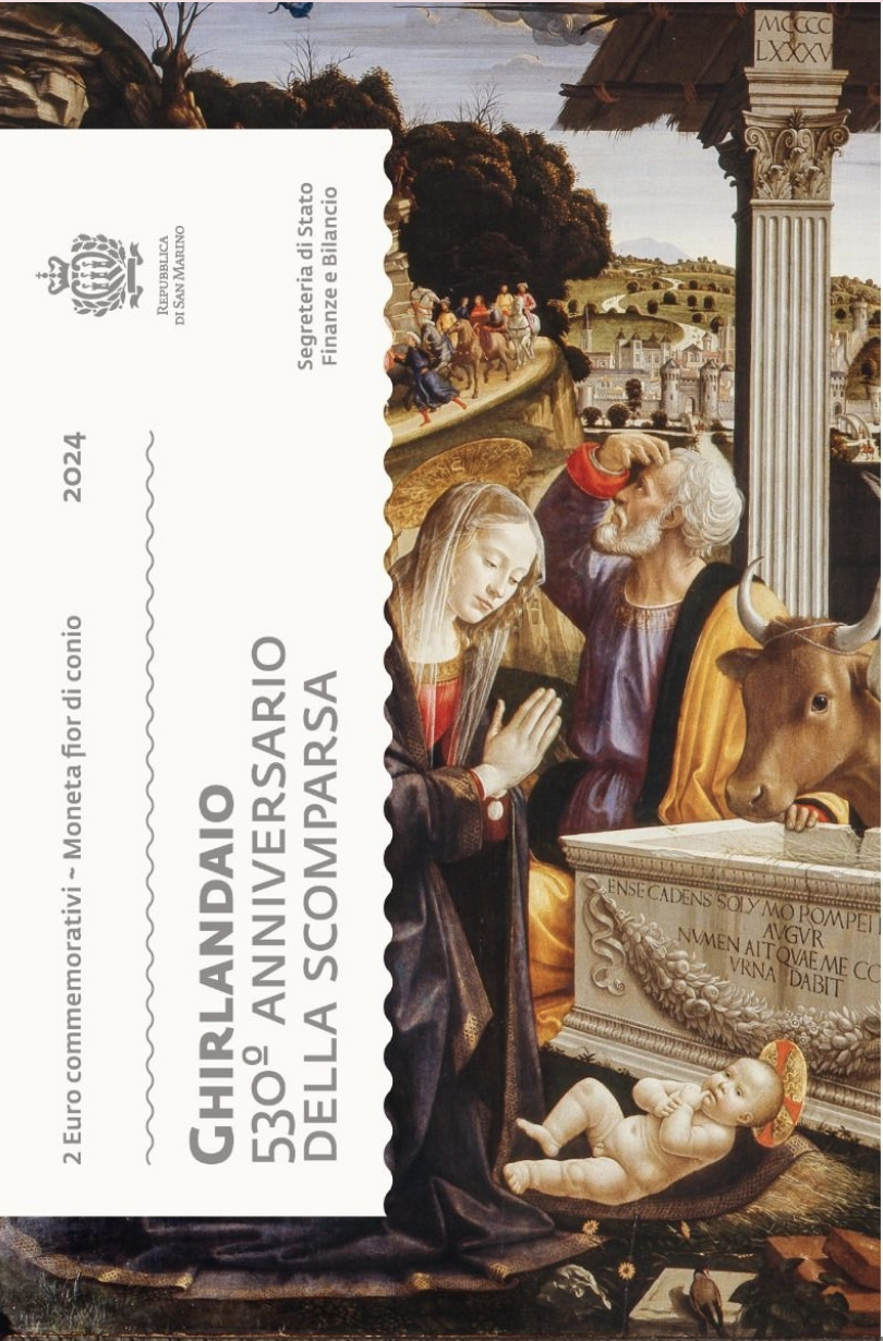 São Marino 2€ Domenico Ghirlandaio 2024