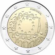 Portugal 2€ 30 anos da Bandeira 2015