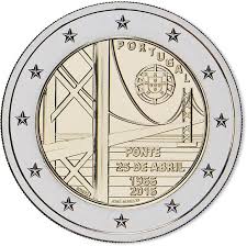 Portugal 2€ Ponte 25 Abril 2016