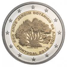Portugal 2€ Jardim Botânico 2018