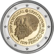 Portugal 2€ Viagem de Circum-Navegação de Fernão de Magalhães 2019