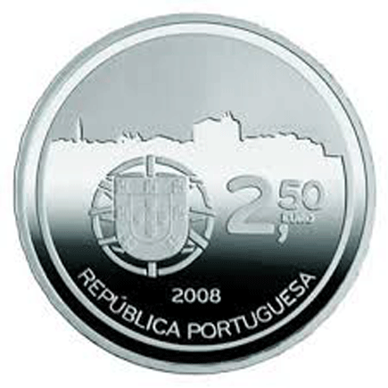 Portugal 2,50€ Centro Histórico do Porto 2008