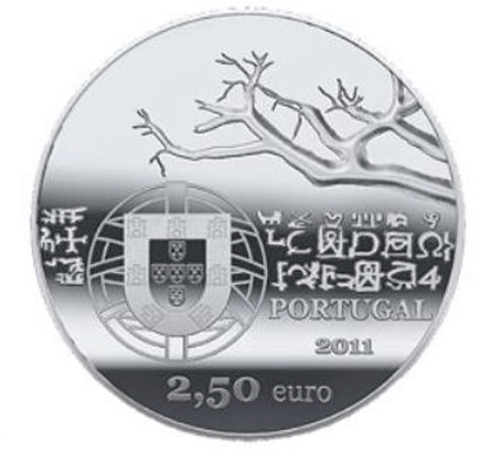 Portugal 2,50€ Exploradores Capelo e Ivens 2011