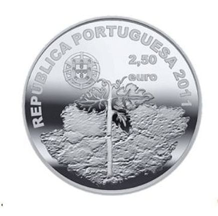 Portugal 2,50€ Vinhas da Ilha do Pico 2011