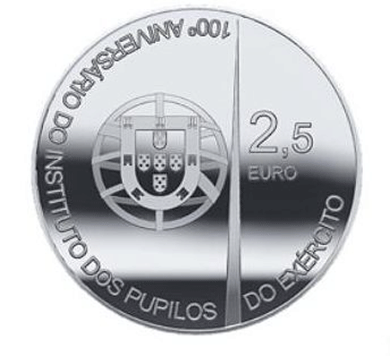 Portugal 2,50€ 100º Aniv Universidade Lisboa 2011