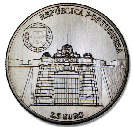 Portugal 2,50€ Fortificação de Elvas 2013