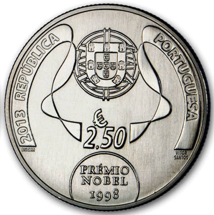 Portugal 2,50€ José Saramago 2013