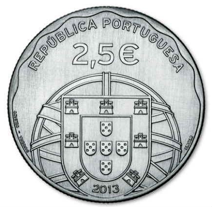 Portugal 2,50€ 100 anos do Espadarte (1º Submarino Português) 2013