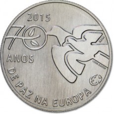 Portugal 2,50€ 70 anos de Paz na Europa 2015