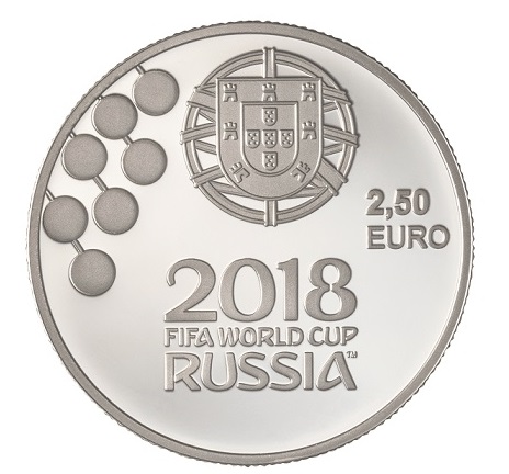 Portugal 2,50€ Campeonato do Mundo FIFA Rússia 2018