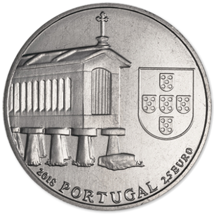 Portugal 2,50€ Espigueiros do Noroeste 2018