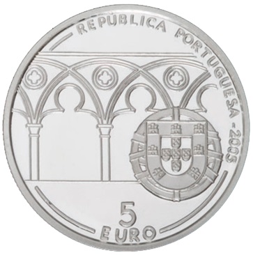 Portugal 5€ Papa João XXI 2005