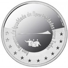 Portugal  5€ Igualdade de Oportunidade 2007