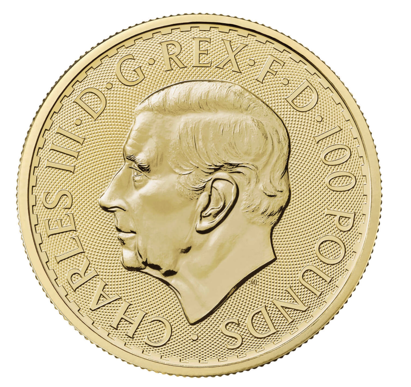 UK 100 Pounds (1 OZ) Britania 2024 Ouro 