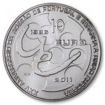 Portugal 10€  XXV Aniv. Adesão à U.E. 2011